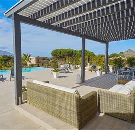 5 bedroom villa with infinity pool, Castellammare del Golfo, sleeps 9